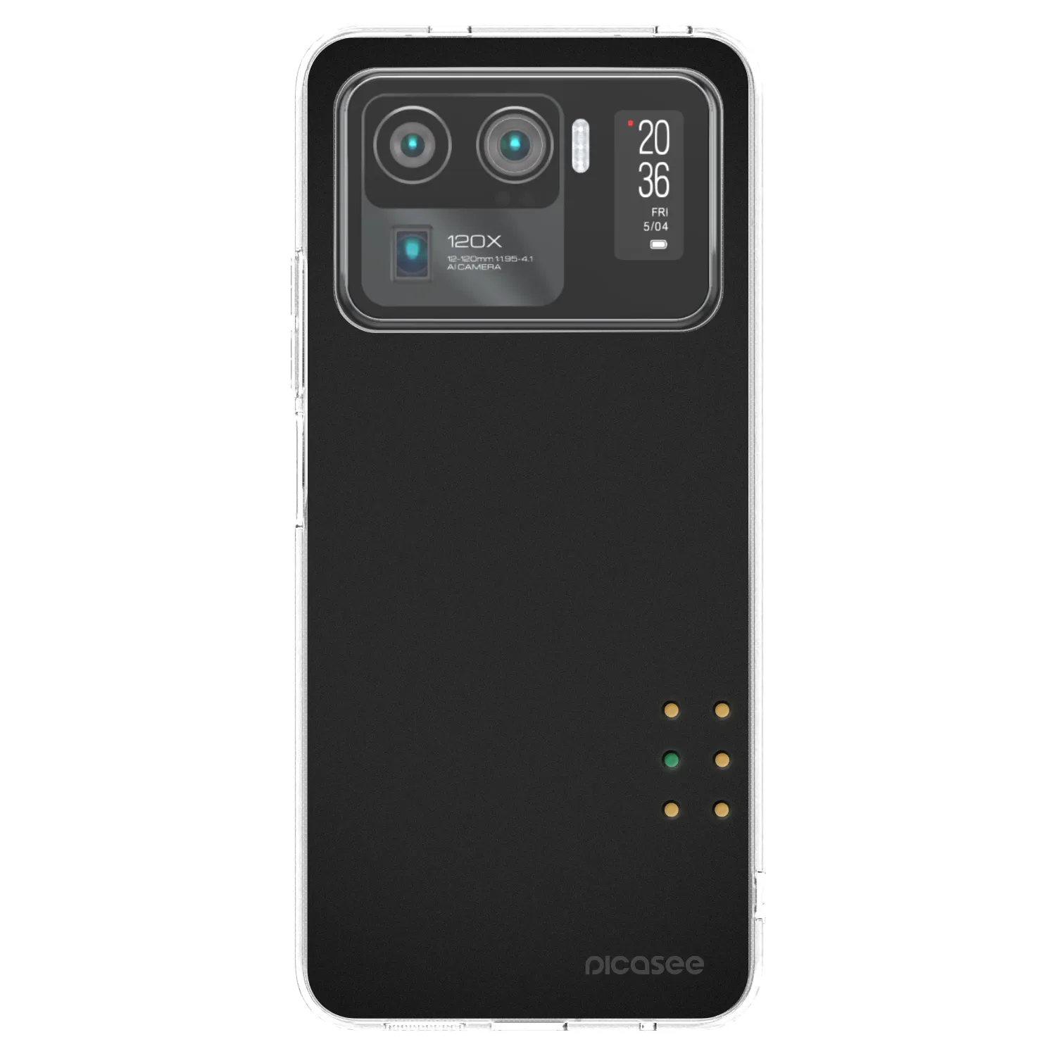 Picasee διαφανής θήκη σιλικόνης Xiaomi Mi 11 Ultra - Pulse