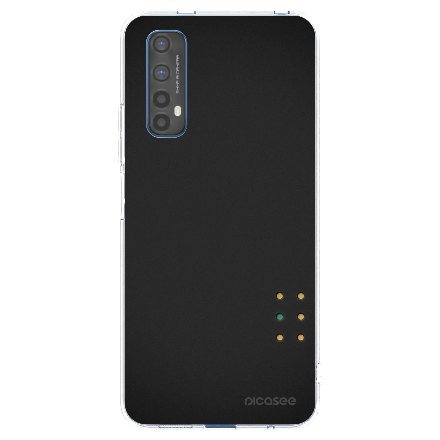 Picasee διαφανής θήκη σιλικόνης Realme 7 - Pulse