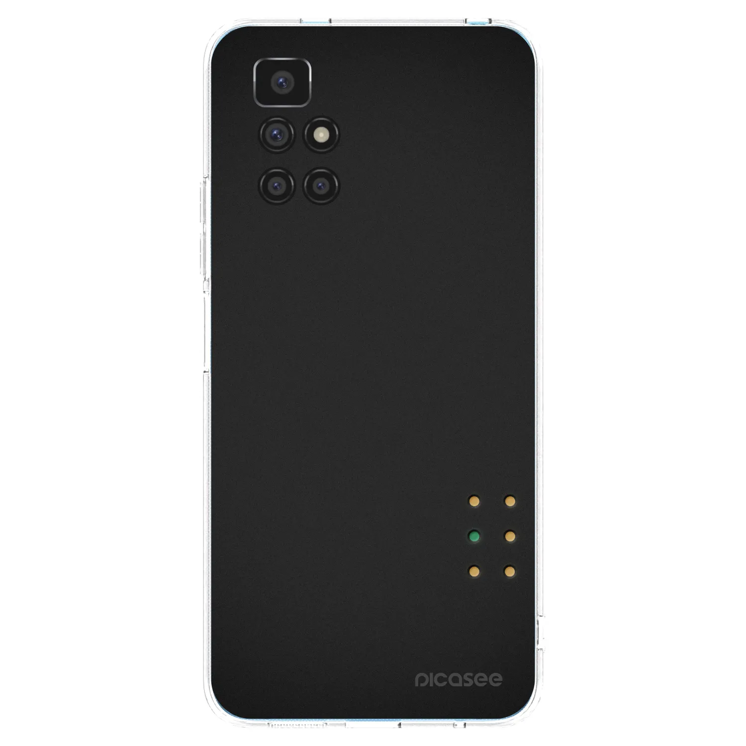 Picasee διαφανής θήκη σιλικόνης Xiaomi Redmi 10 - Pulse