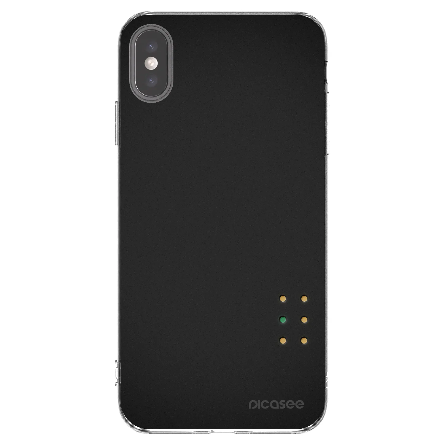 Picasee διαφανής θήκη σιλικόνης Apple iPhone XS Max - Pulse