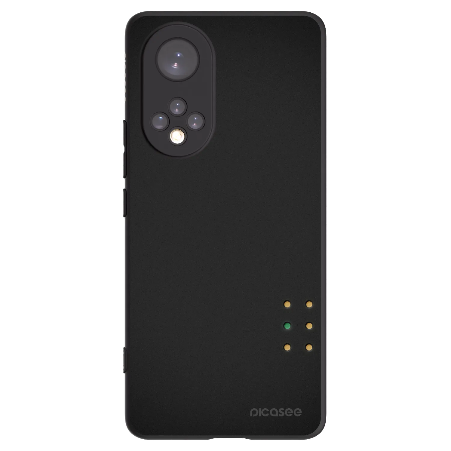 Picasee Μαύρη θήκη σιλικόνης για Huawei Nova 9 - Pulse