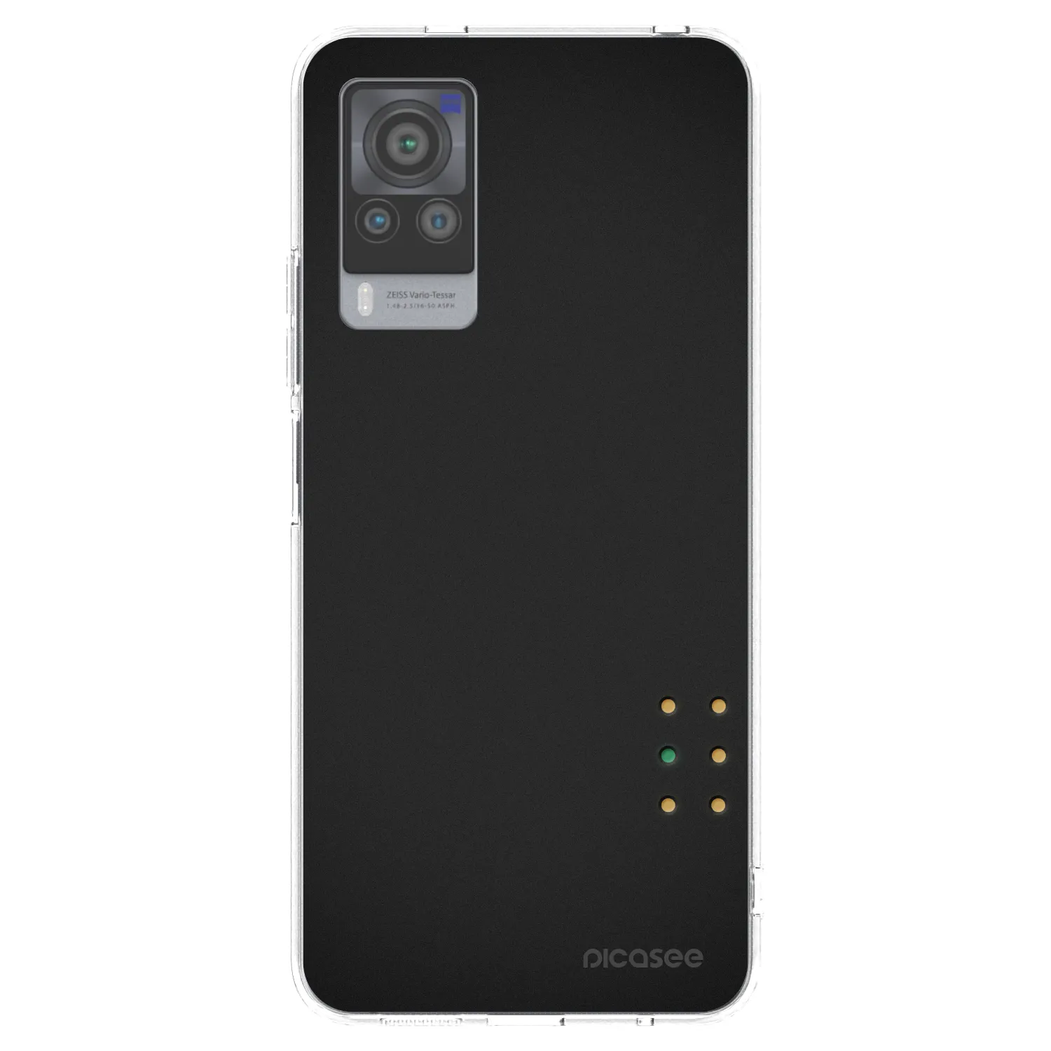 Picasee διαφανής θήκη σιλικόνης Vivo X60 Pro 5G - Pulse