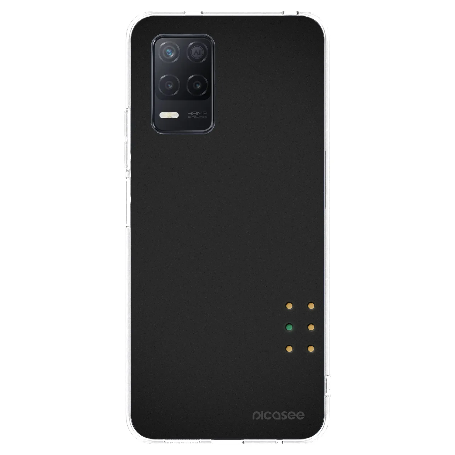 Picasee διαφανής θήκη σιλικόνης Realme 8 5G - Pulse