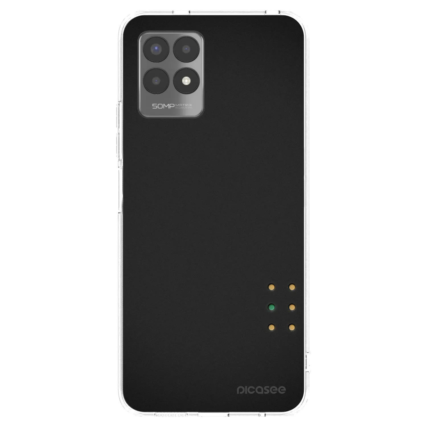 Picasee διαφανής θήκη σιλικόνης Realme 8i - Pulse