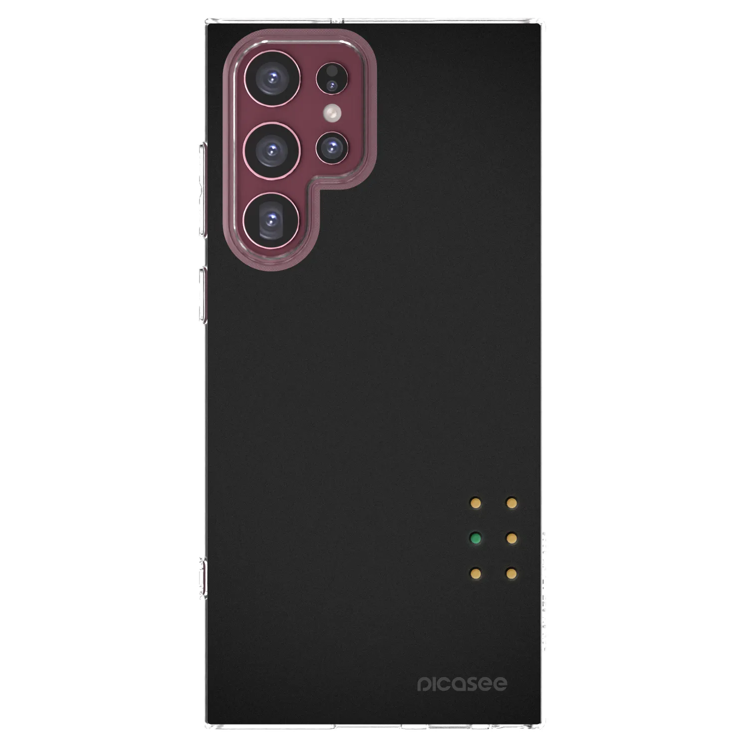Picasee διαφανής θήκη σιλικόνης Samsung Galaxy S22 Ultra 5G - Pulse