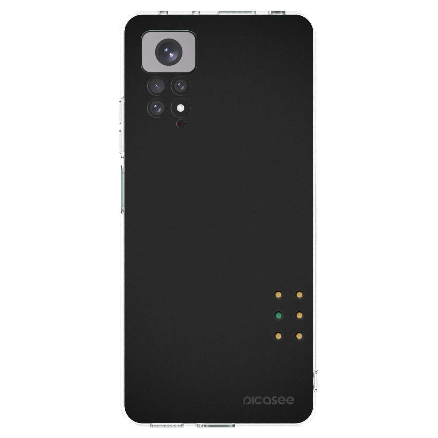 Picasee διαφανής θήκη σιλικόνης Xiaomi Redmi Note 11S 4G - Pulse