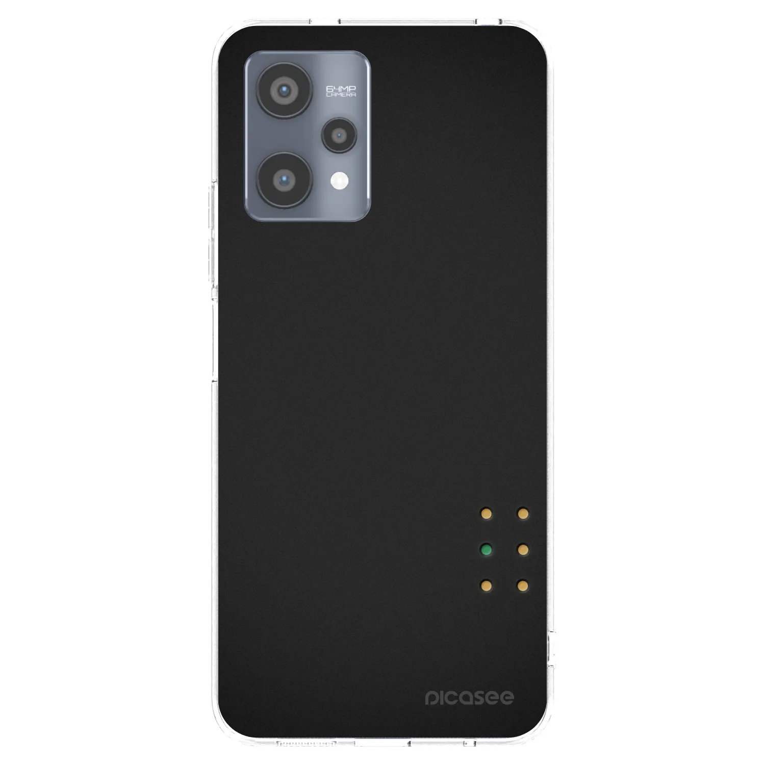 Picasee διαφανής θήκη σιλικόνης Realme 9 Pro 5G - Pulse