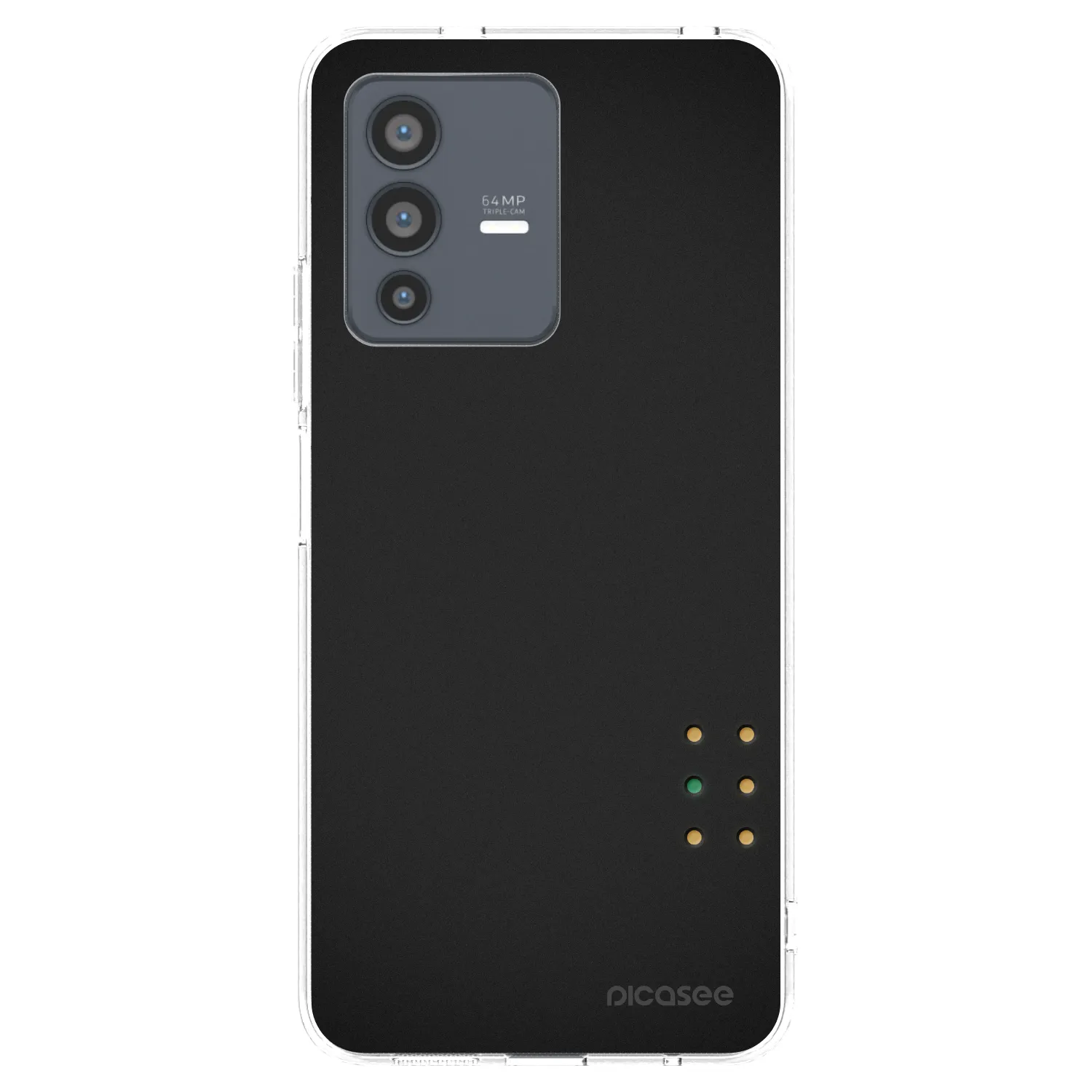 Picasee διαφανής θήκη σιλικόνης Vivo V23 5G - Pulse