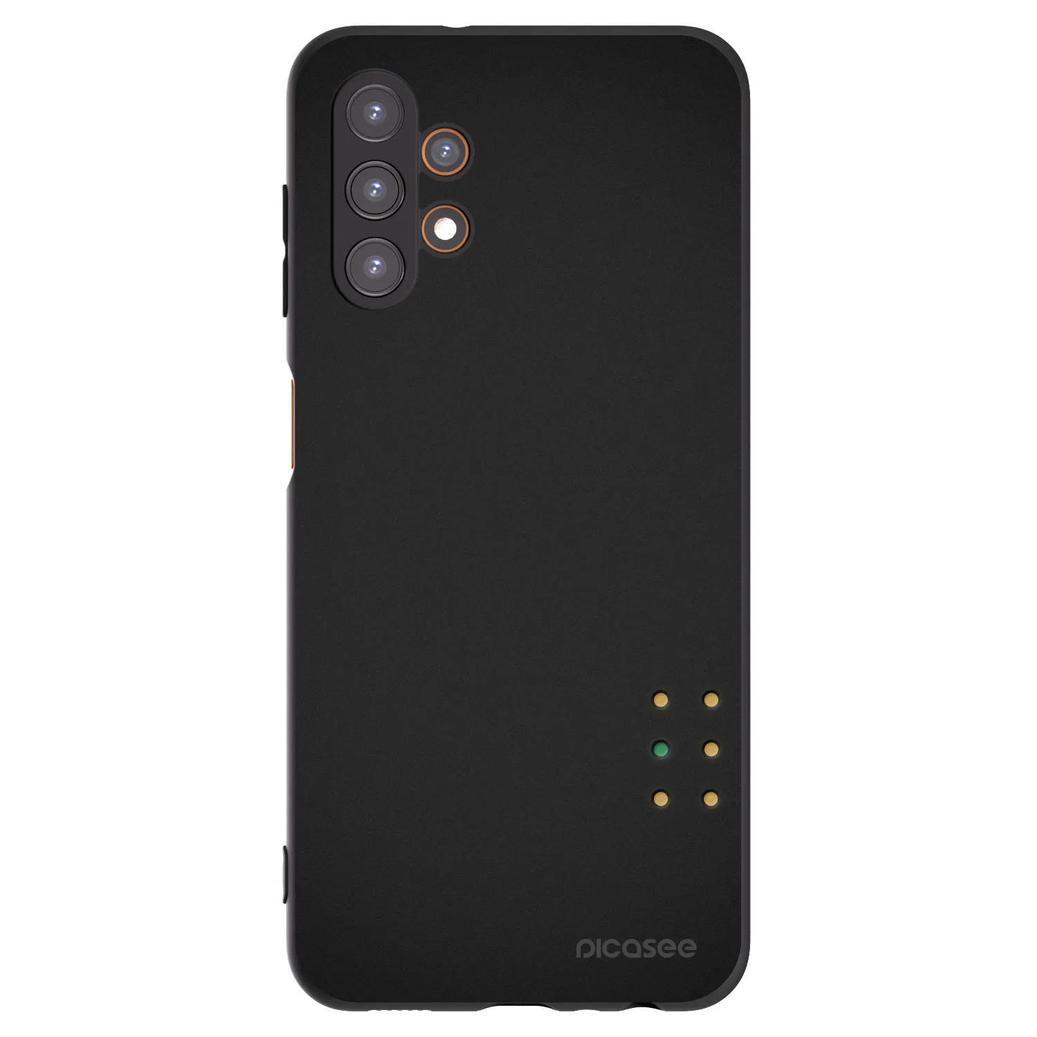 Picasee Μαύρη θήκη σιλικόνης για Samsung Galaxy A13 4G A135 - Pulse