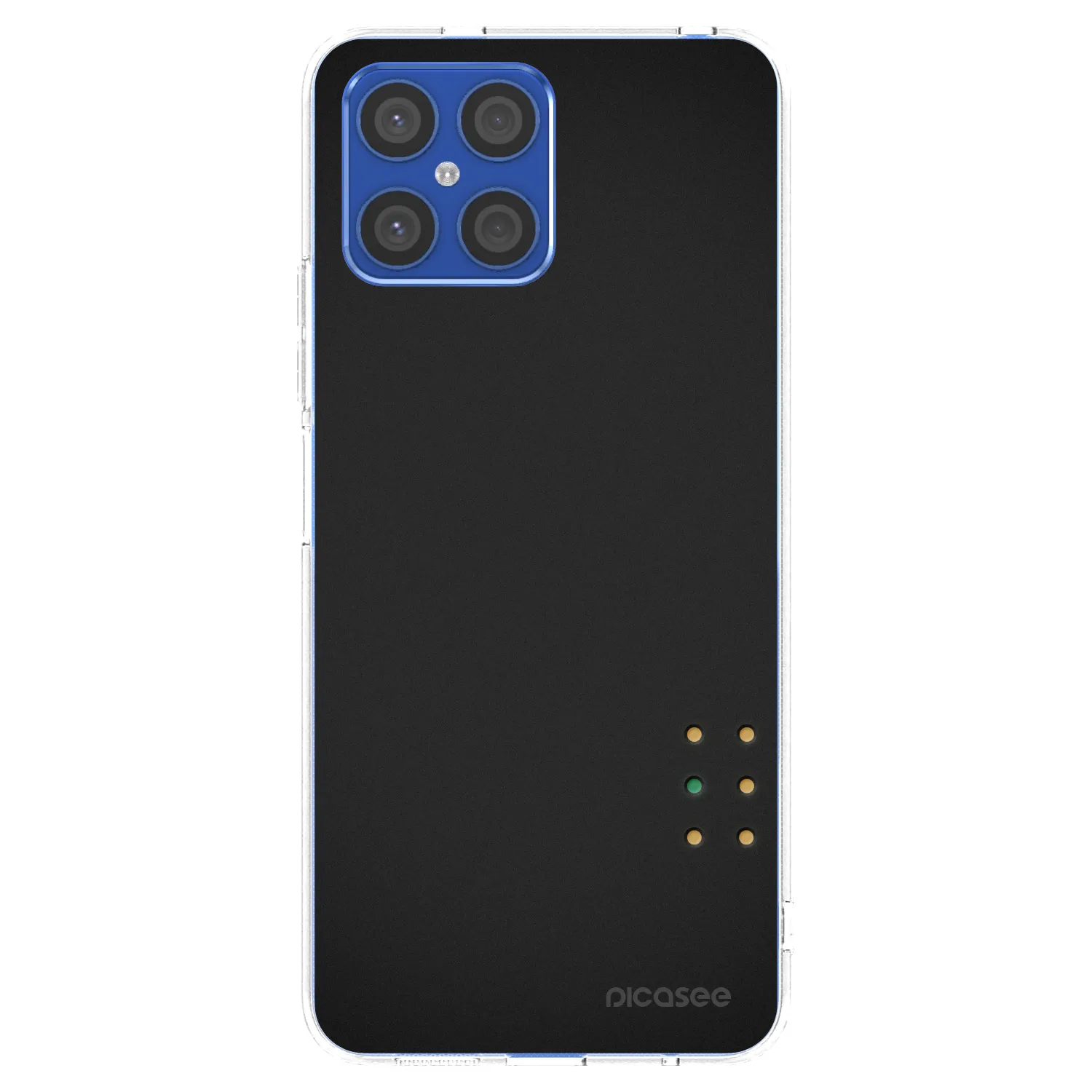 Picasee διαφανής θήκη σιλικόνης Honor X8 4G - Pulse