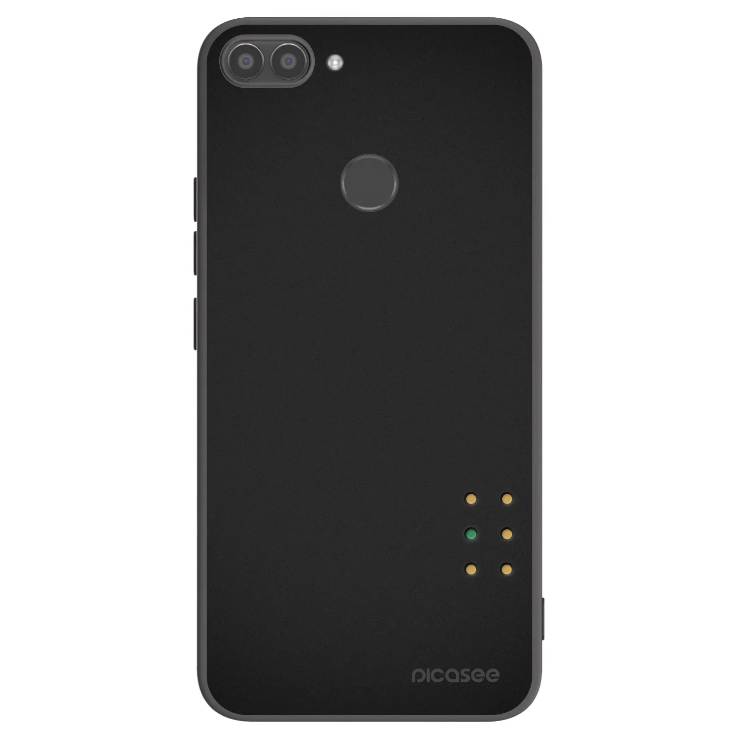 Picasee Μαύρη θήκη σιλικόνης για Huawei P Smart - Pulse