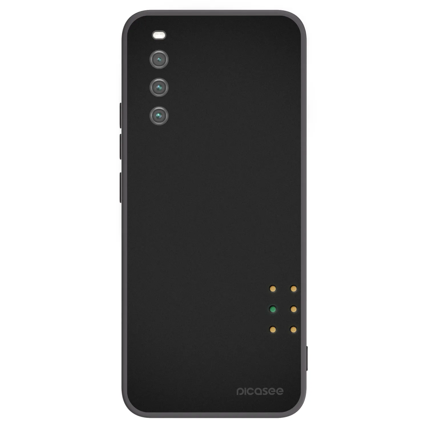 Picasee Μαύρη θήκη σιλικόνης για Sony Xperia 10 IV 5G - Pulse