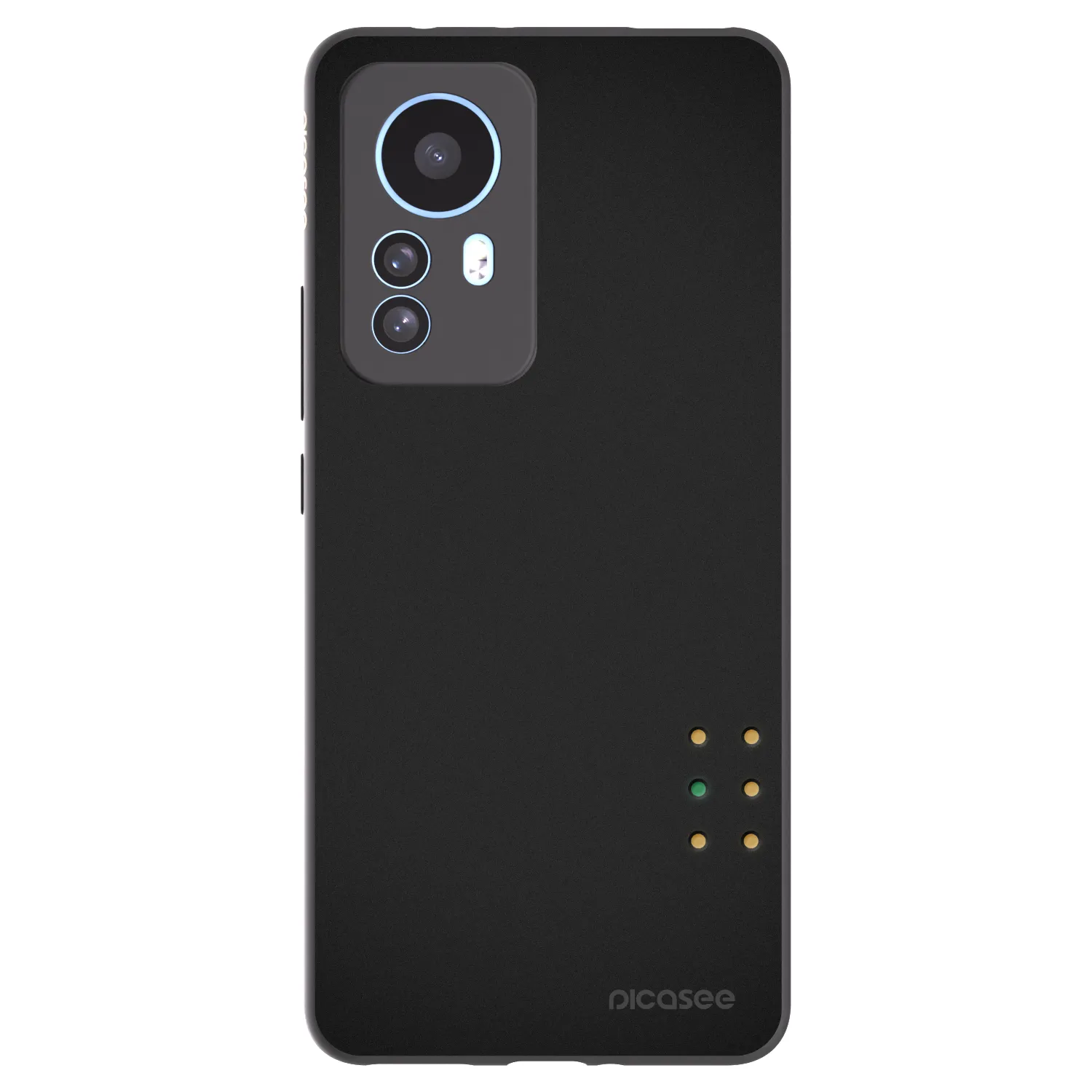 Picasee Μαύρη θήκη σιλικόνης για Xiaomi 12T Pro - Pulse