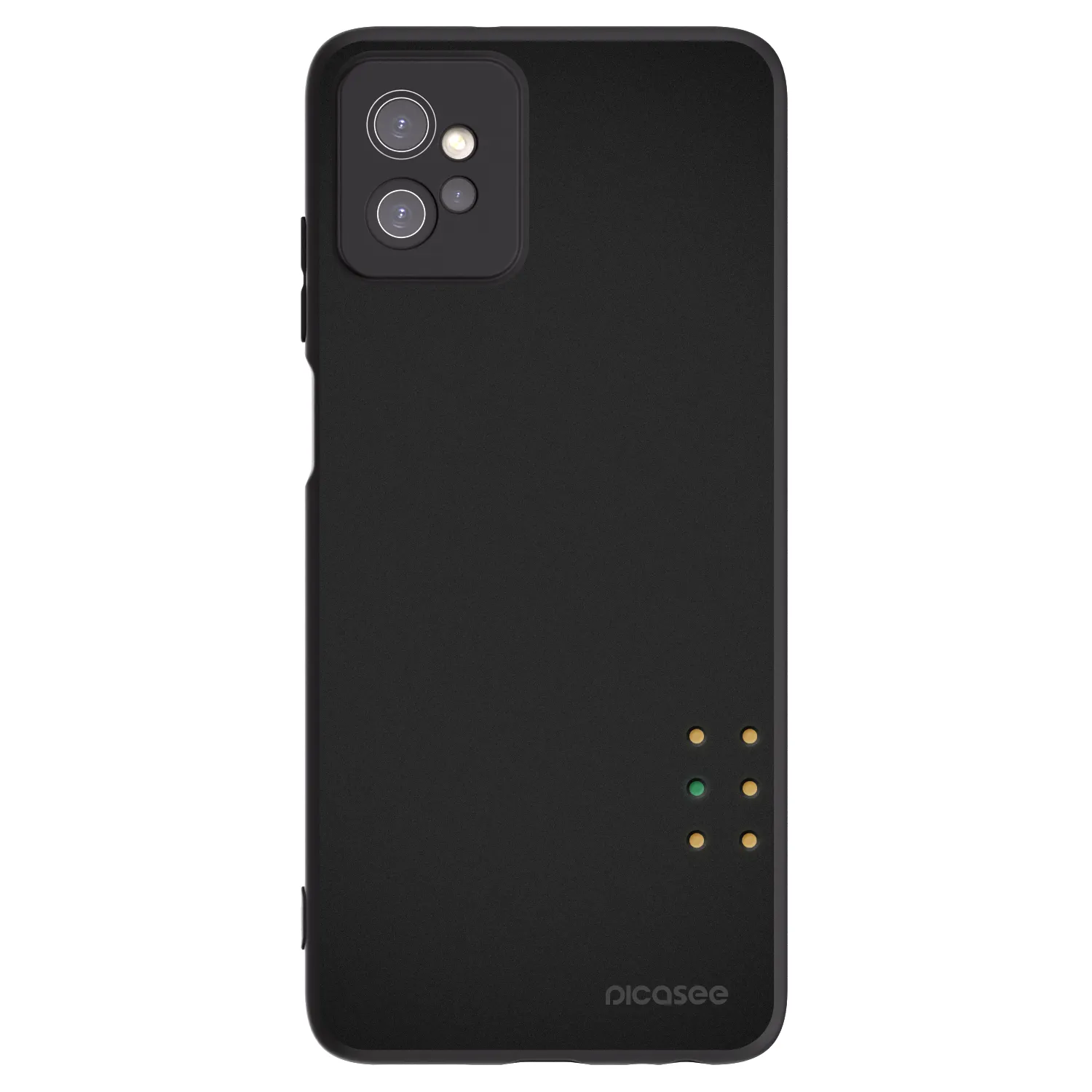 Picasee Μαύρη θήκη σιλικόνης για Motorola Moto G32 - Pulse