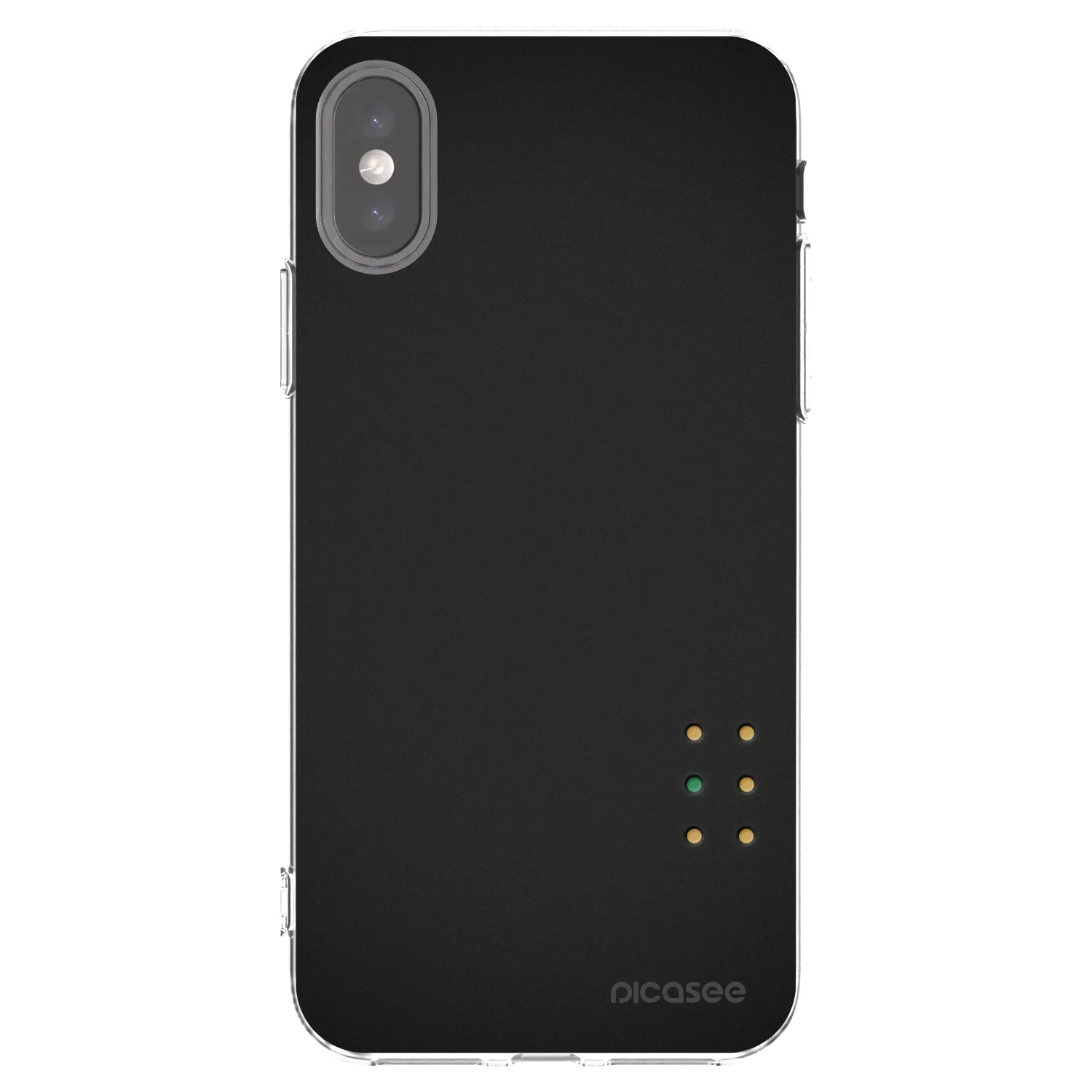 Picasee διαφανής θήκη σιλικόνης Apple iPhone X/XS - Pulse