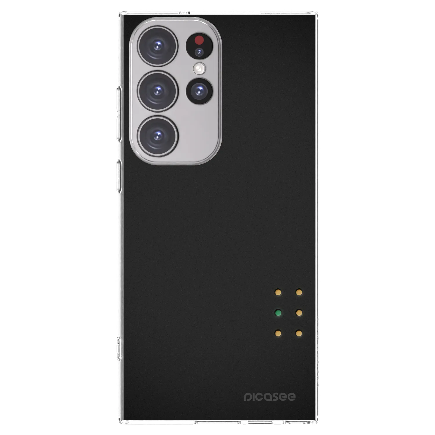 Picasee διαφανής θήκη σιλικόνης Samsung Galaxy S23 Ultra 5G - Pulse