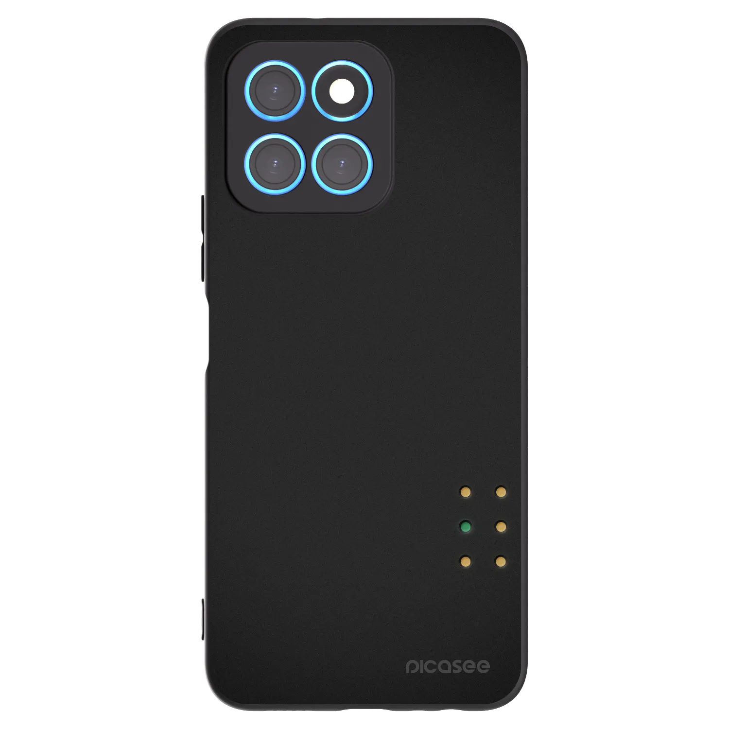 Picasee Μαύρη θήκη σιλικόνης για Honor X6 - Pulse