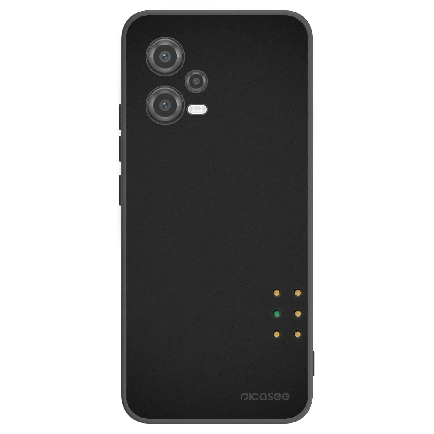 Picasee Μαύρη θήκη σιλικόνης για Xiaomi Poco X5 - Pulse