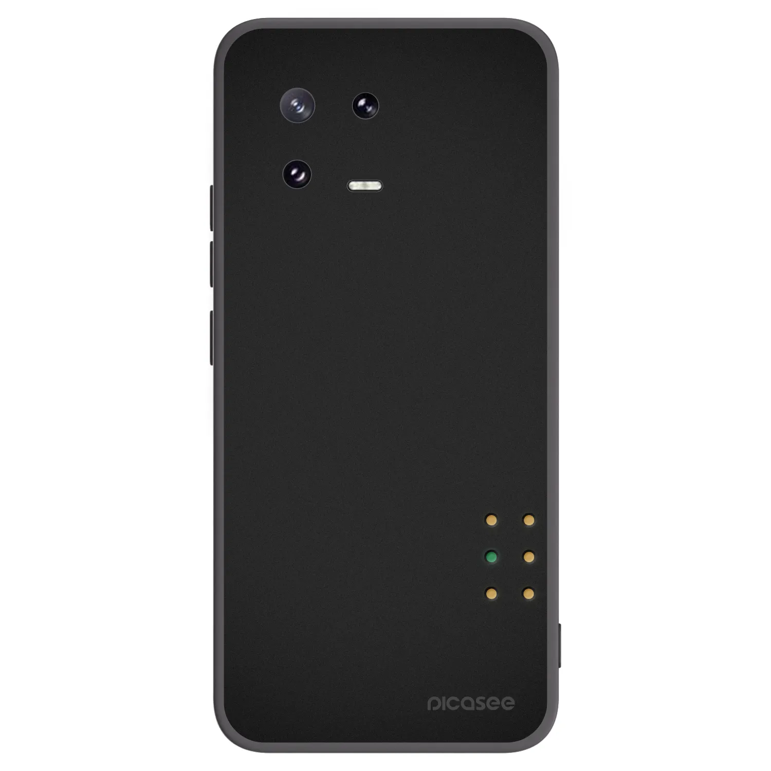 Picasee Μαύρη θήκη σιλικόνης για Xiaomi 13 Pro - Pulse