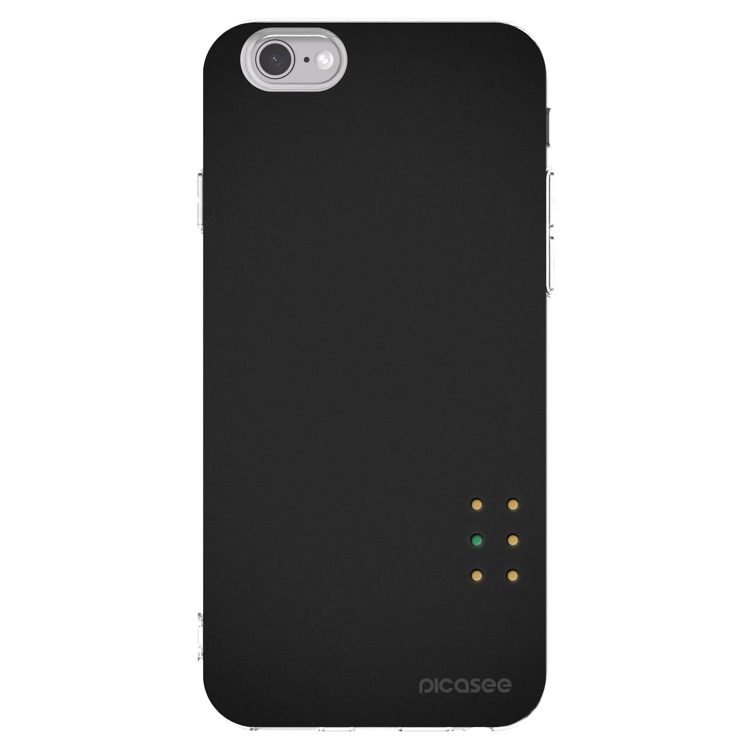 Picasee διαφανής θήκη σιλικόνης Apple iPhone 6/6S - Pulse