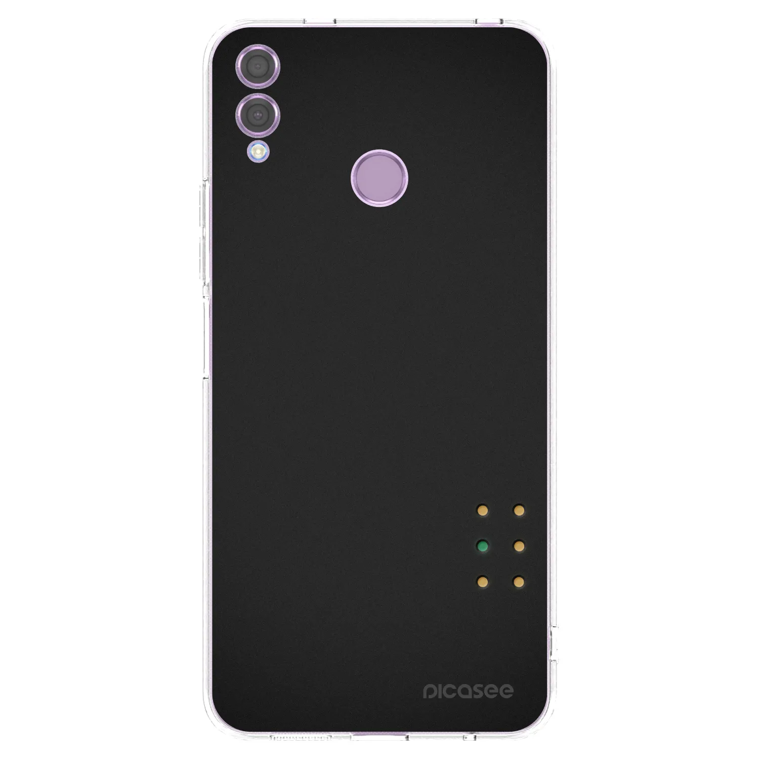 Picasee διαφανής θήκη σιλικόνης Honor 8X - Pulse