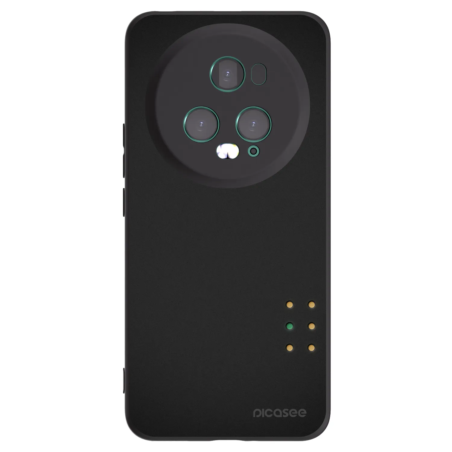 Picasee Μαύρη θήκη σιλικόνης για Honor Magic5 Pro - Pulse
