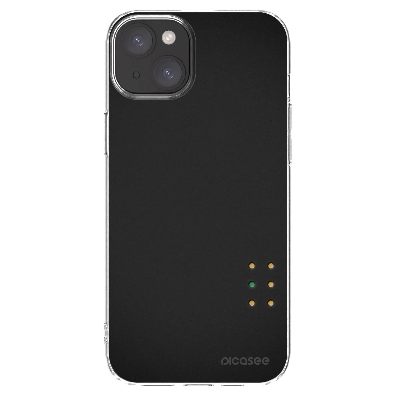 Picasee διαφανής θήκη σιλικόνης Apple iPhone 15 Plus - Pulse