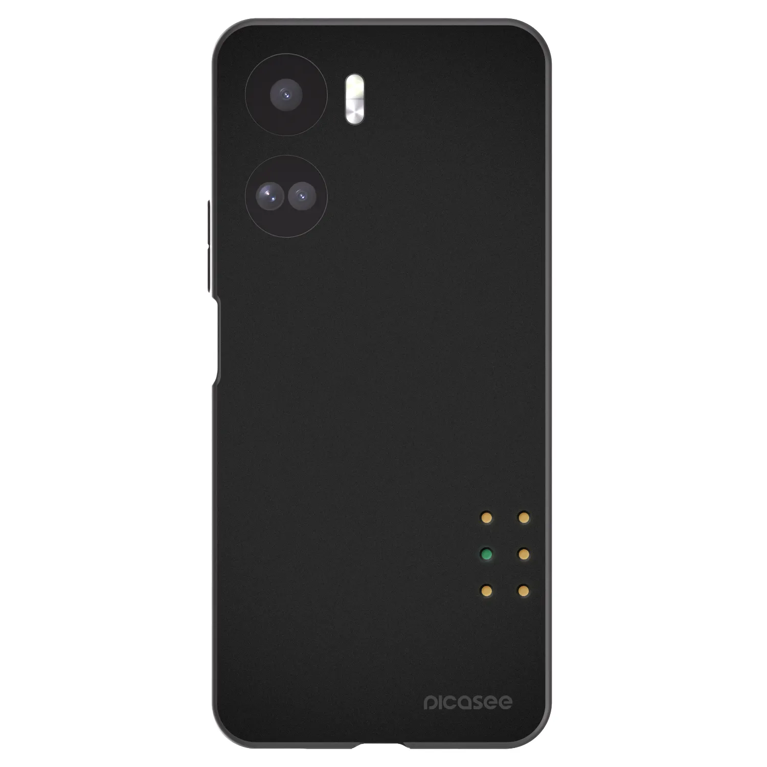 Picasee Μαύρη θήκη σιλικόνης για Honor 90 Lite 5G - Pulse