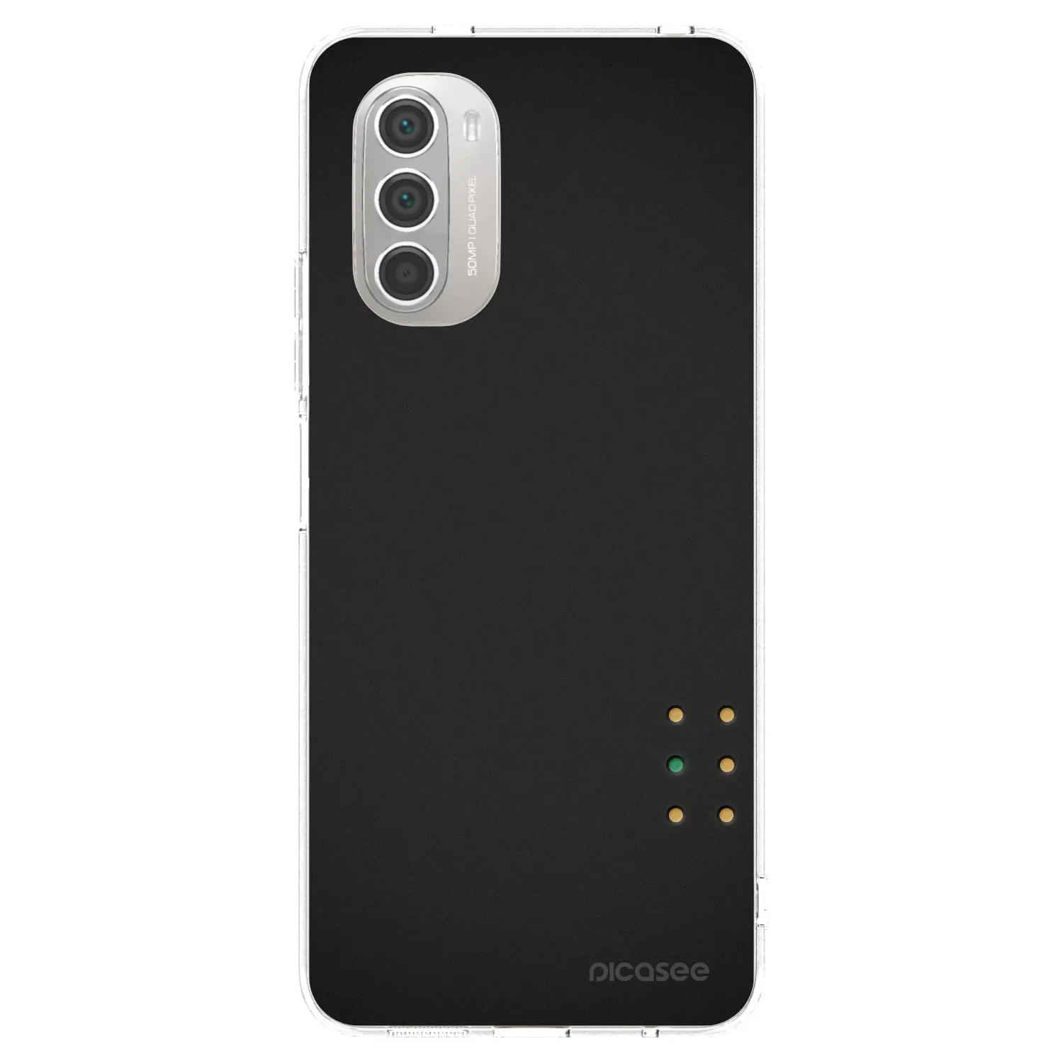 Picasee διαφανής θήκη σιλικόνης Motorola Moto G51 - Pulse
