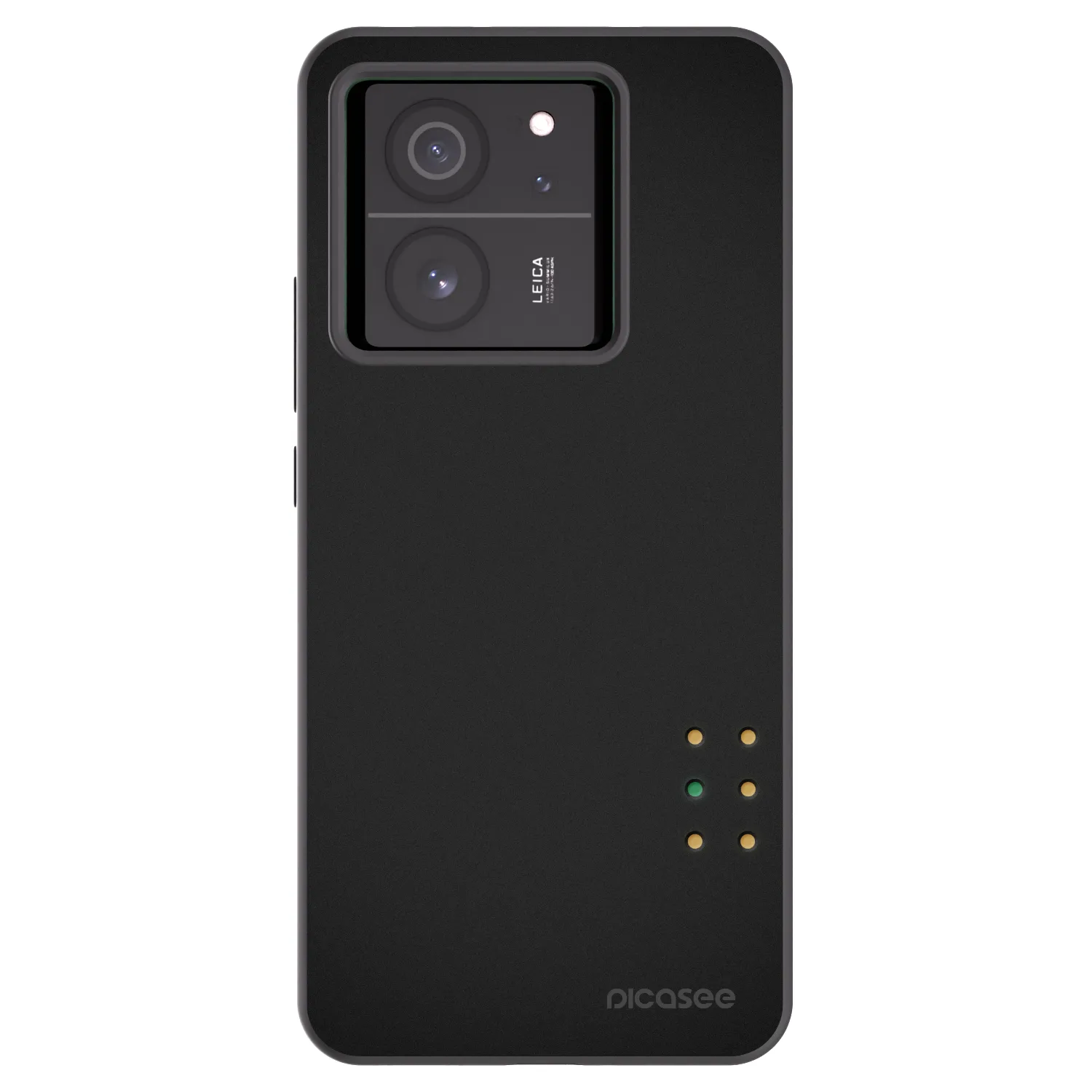 Picasee Μαύρη θήκη σιλικόνης για Xiaomi 13T Pro - Pulse