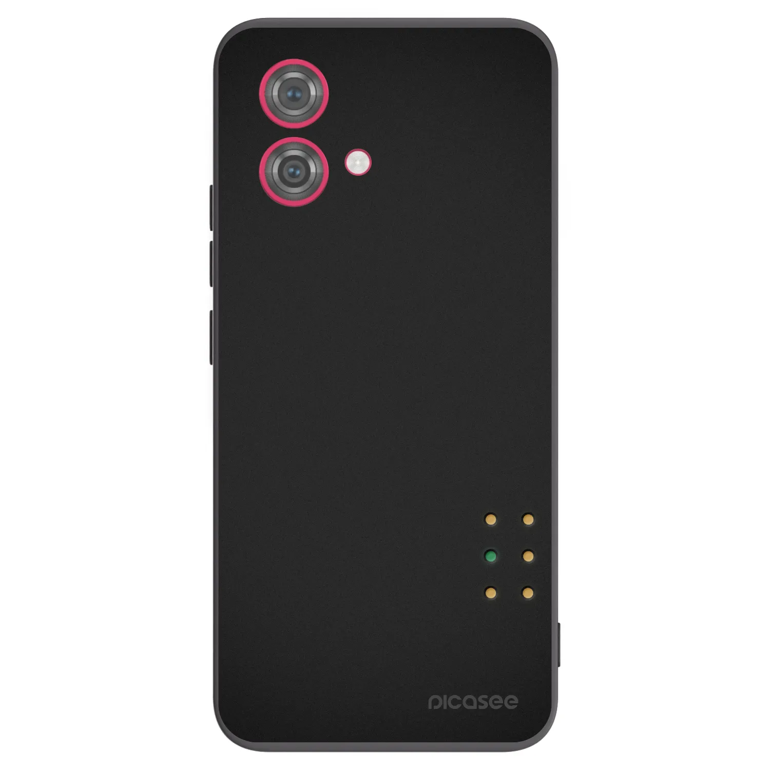 Picasee Μαύρη θήκη σιλικόνης για Motorola Moto G84 5G - Pulse
