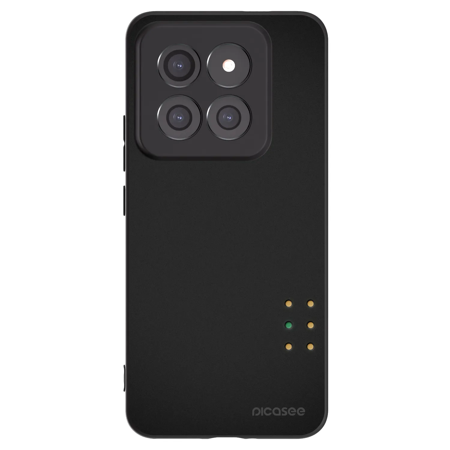 Picasee Μαύρη θήκη σιλικόνης για Xiaomi 14 Pro - Pulse