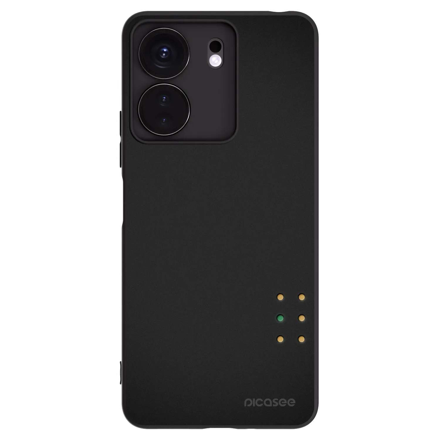 Picasee Μαύρη θήκη σιλικόνης για Xiaomi Redmi 13C 4G - Pulse