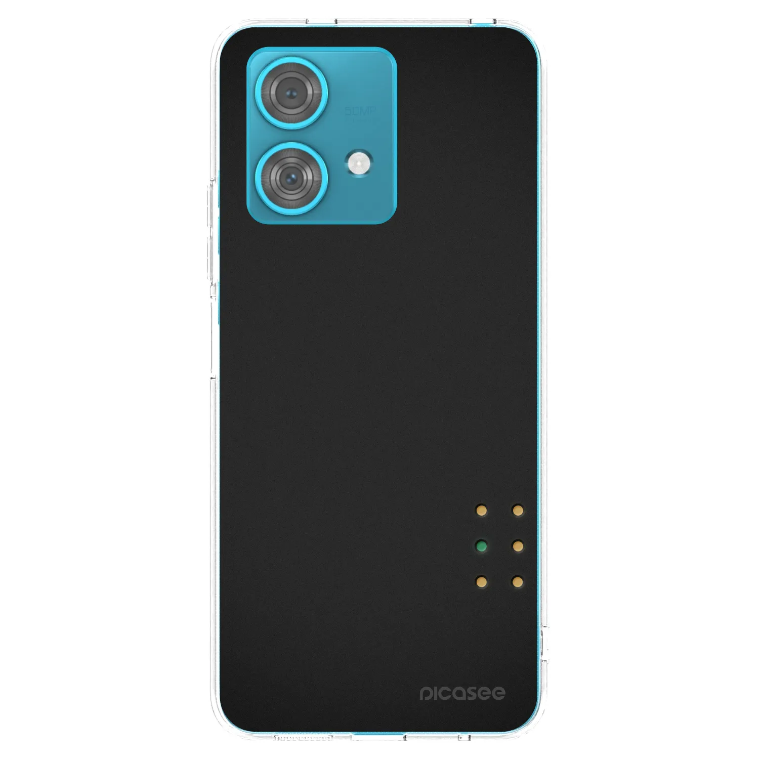 Picasee διαφανής θήκη σιλικόνης Motorola Edge 40 Neo - Pulse