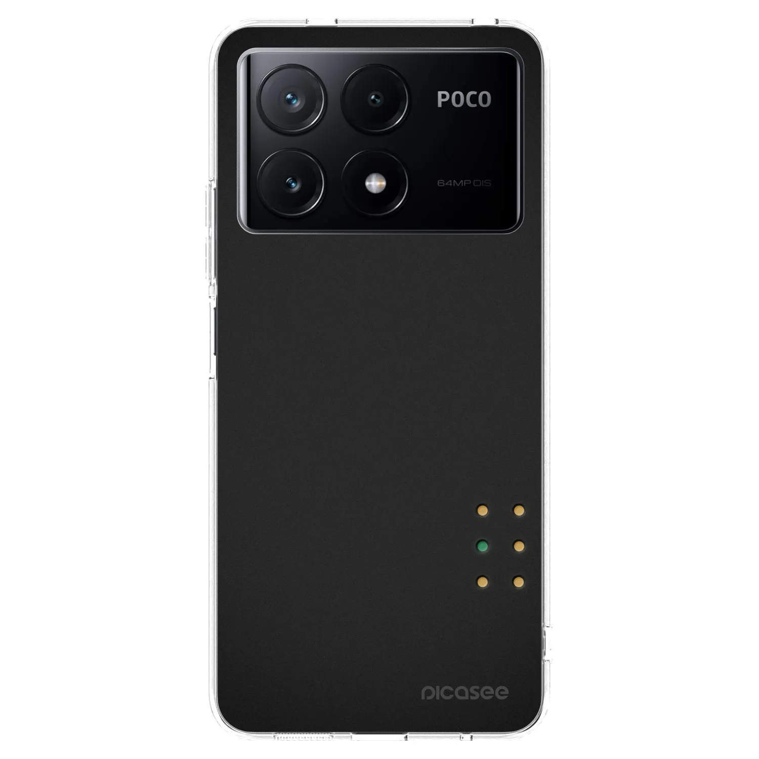 Picasee διαφανής θήκη σιλικόνης Xiaomi Poco X6 Pro - Pulse