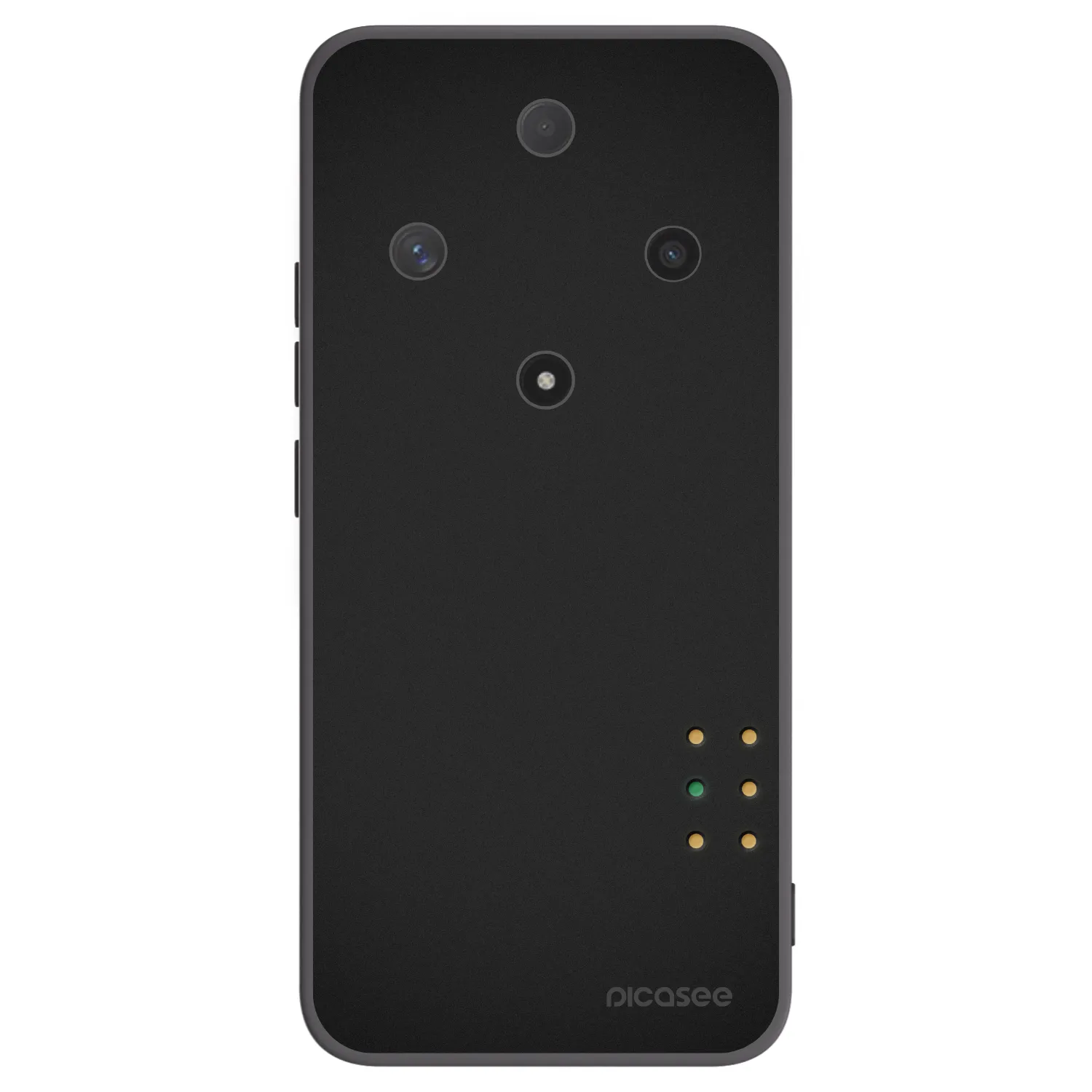 Picasee Μαύρη θήκη σιλικόνης για Honor Magic6 Lite 5G - Pulse