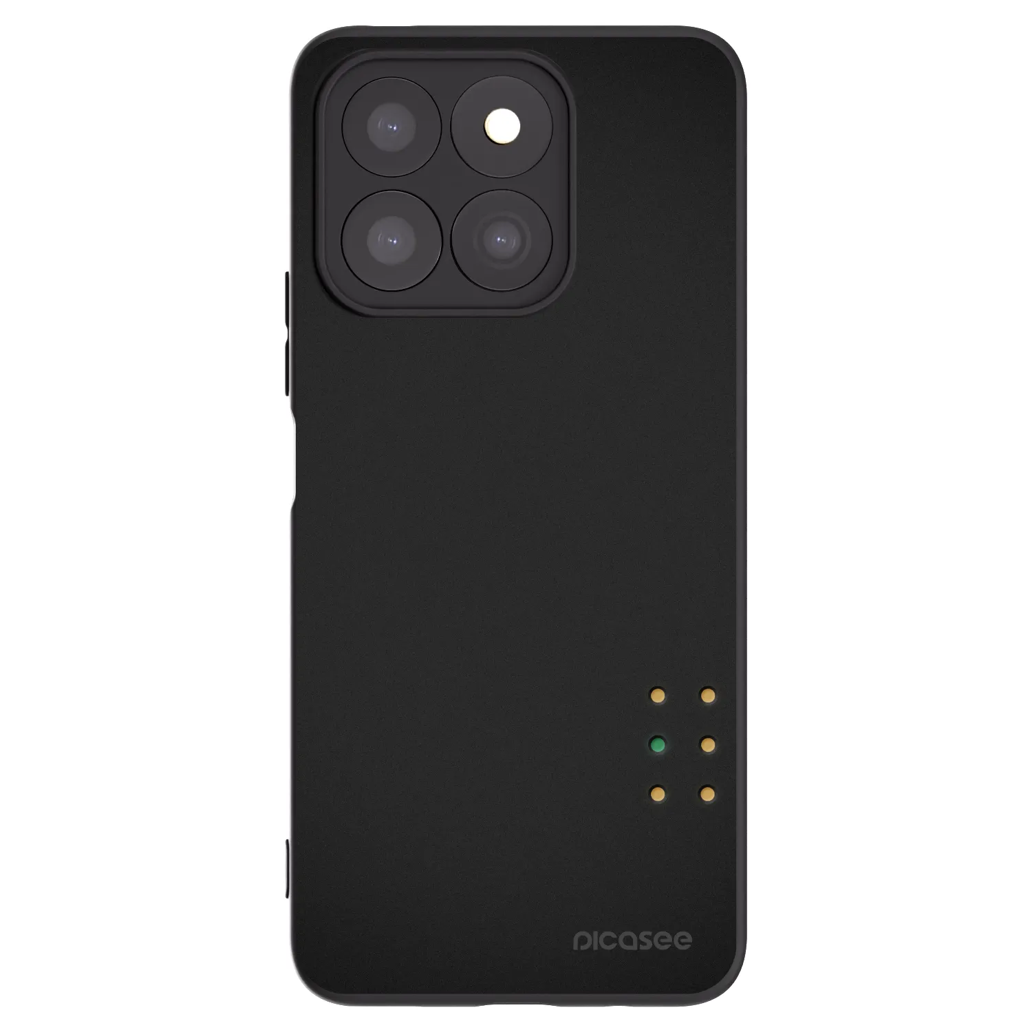 Picasee Μαύρη θήκη σιλικόνης για Honor X8b - Pulse