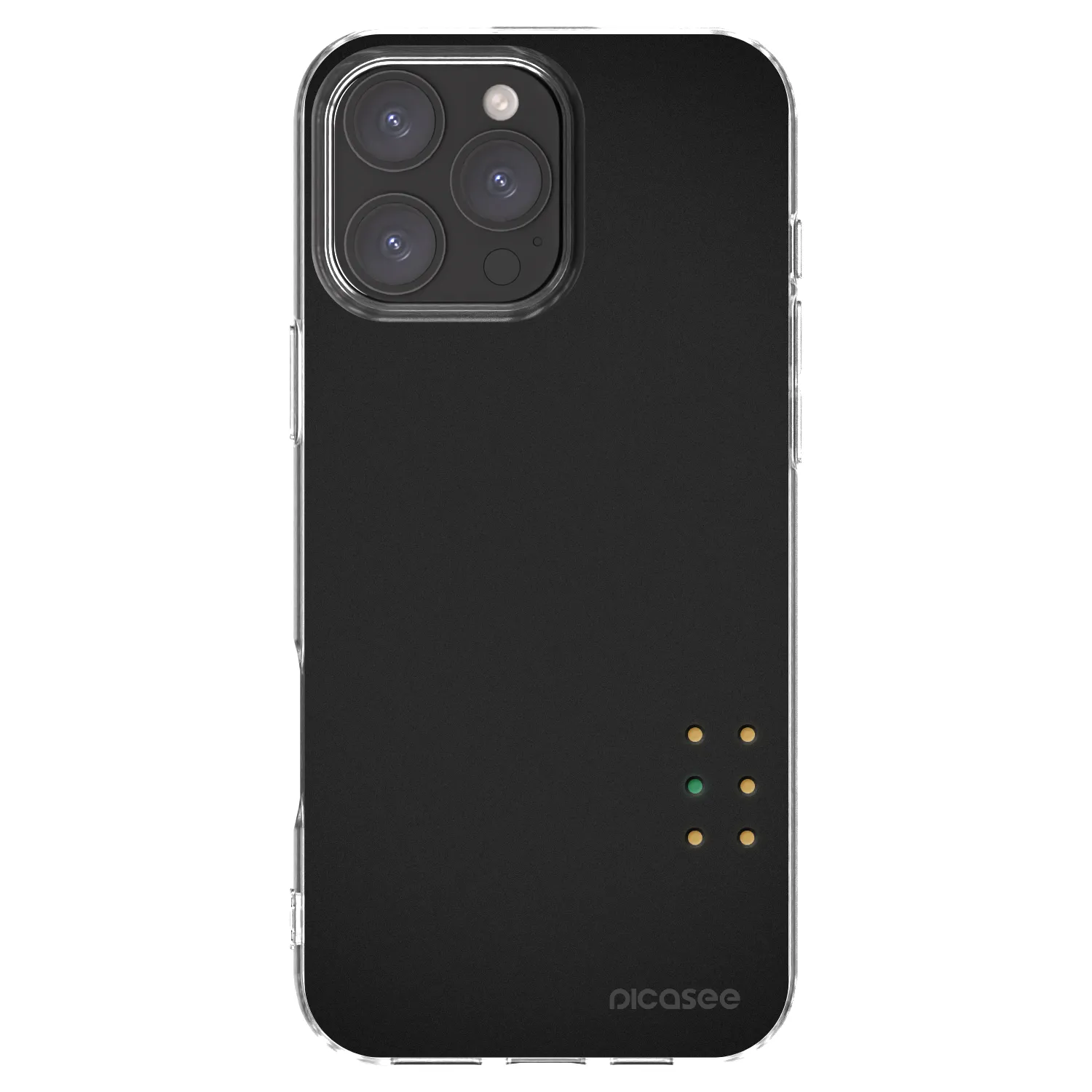 Picasee διαφανής θήκη σιλικόνης Apple iPhone 16 Pro Max - Pulse