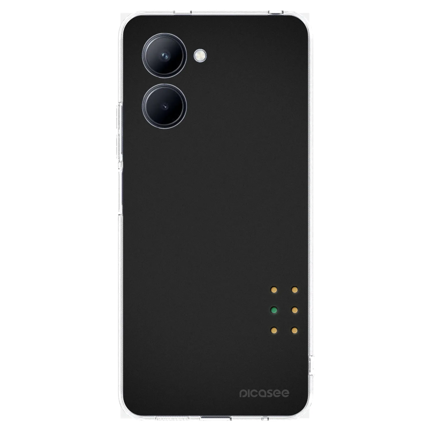 Picasee διαφανής θήκη σιλικόνης Realme C33 (2023) - Pulse