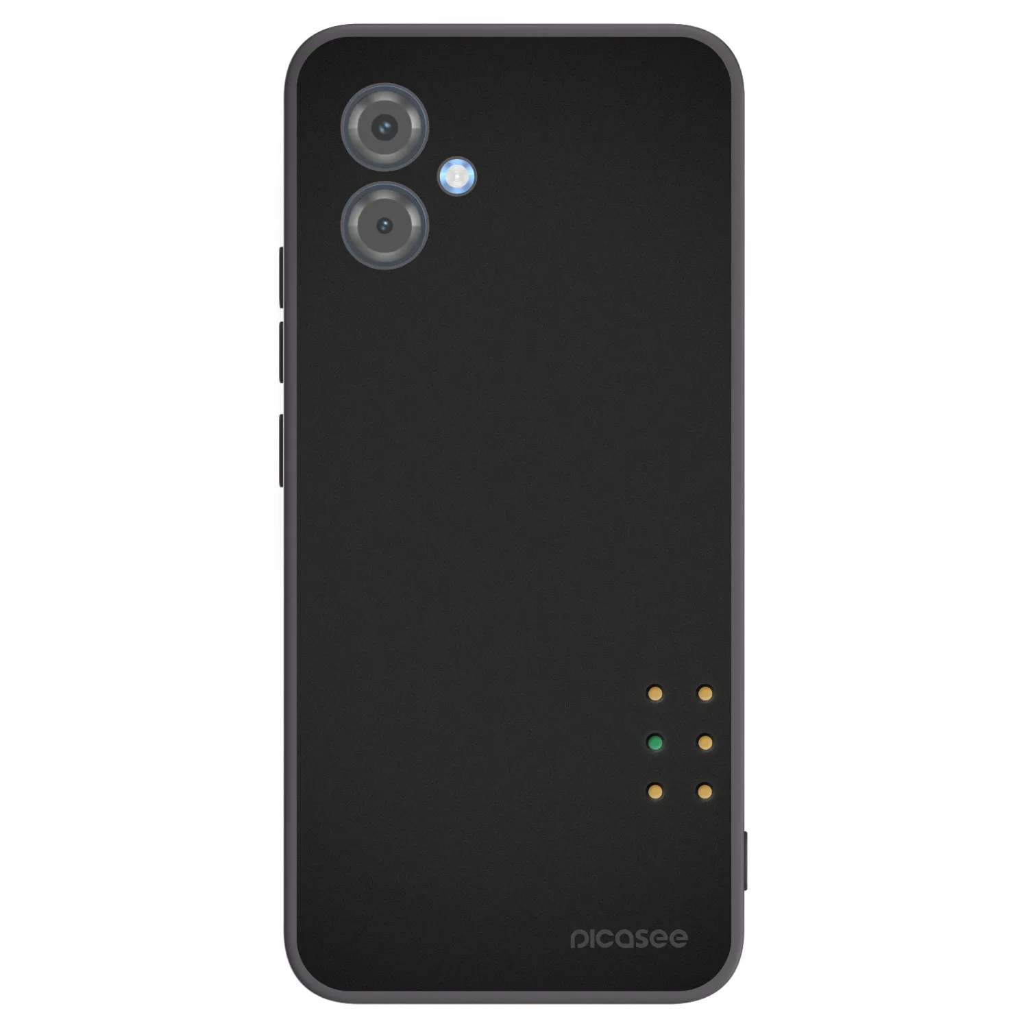 Picasee Μαύρη θήκη σιλικόνης για Motorola Moto G14 - Pulse