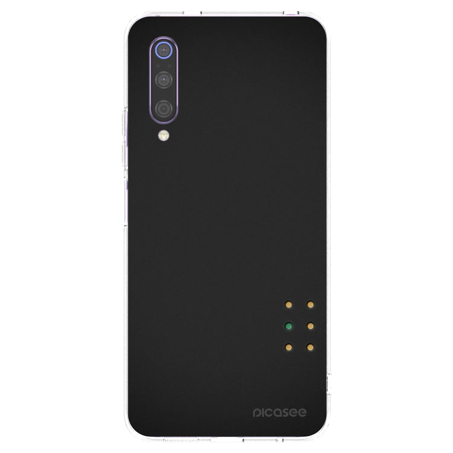 Picasee διαφανής θήκη σιλικόνης Xiaomi Mi 9 - Pulse