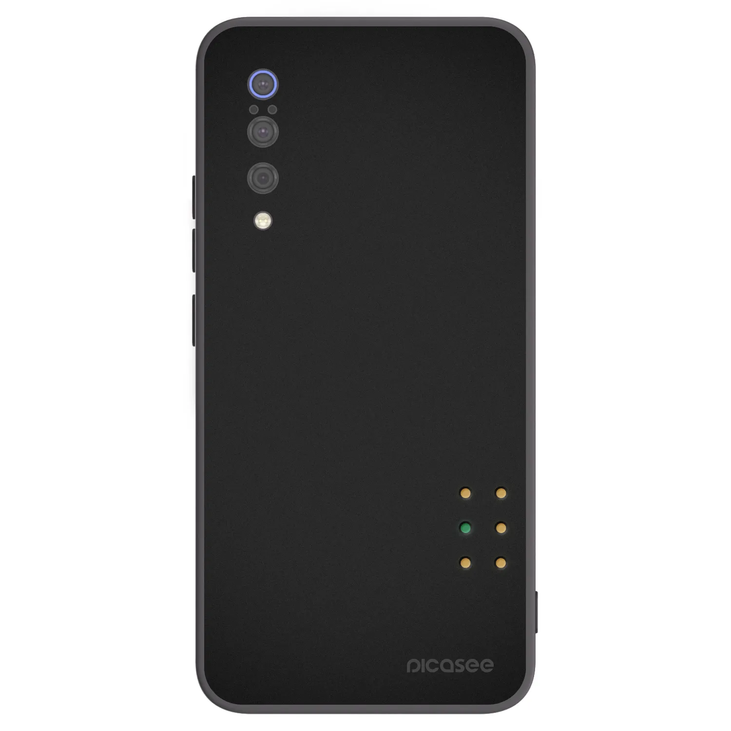 Picasee Μαύρη θήκη σιλικόνης για Xiaomi Mi 9 - Pulse