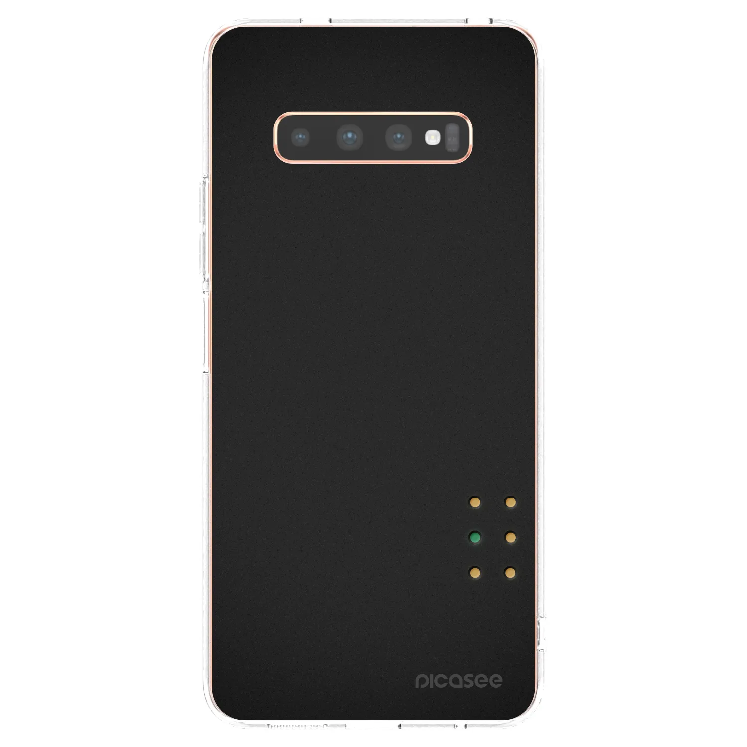 Picasee διαφανής θήκη σιλικόνης Samsung Galaxy S10 Plus G975 - Pulse