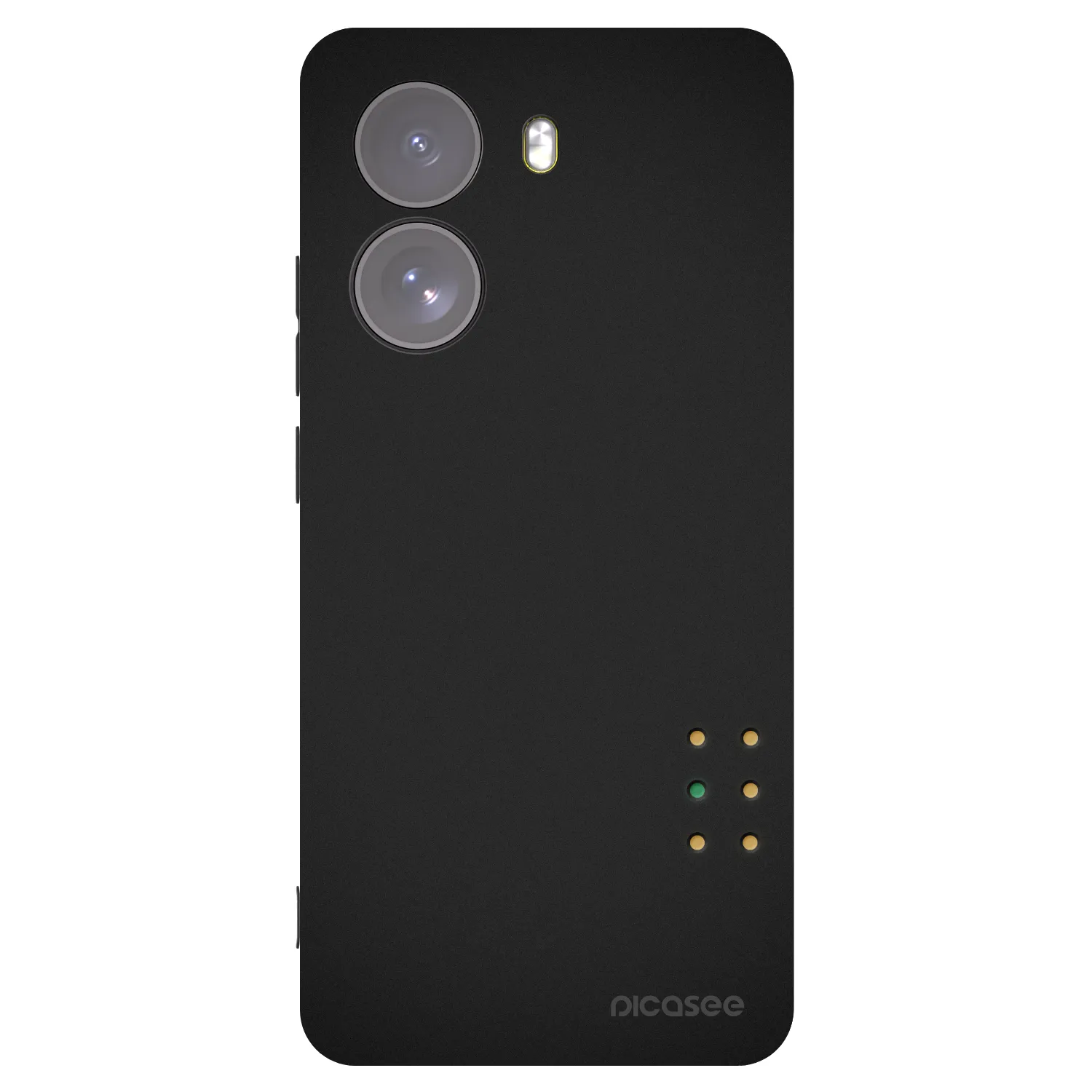 Picasee Μαύρη θήκη σιλικόνης για Xiaomi Poco X7 - Pulse