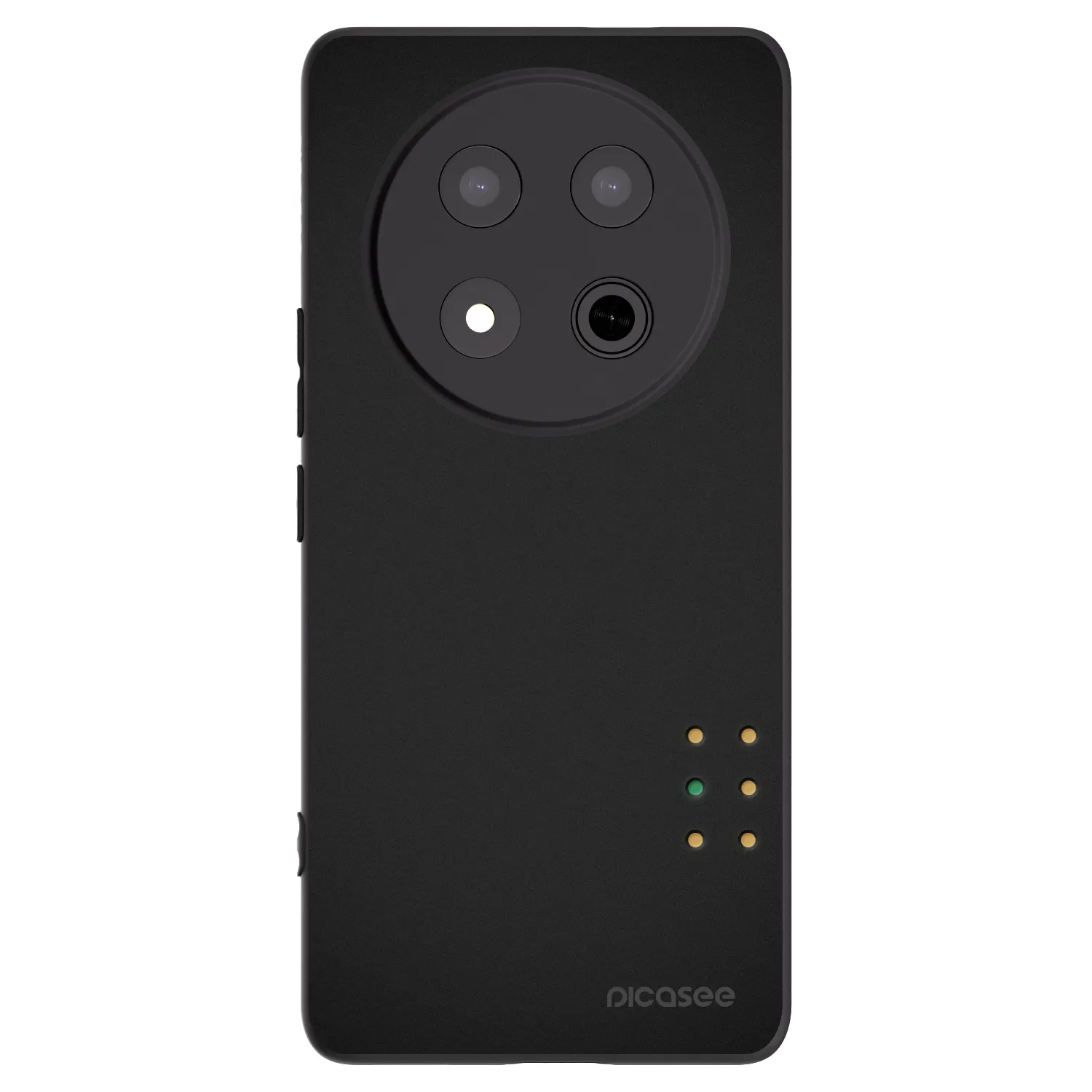 Picasee Μαύρη θήκη σιλικόνης για Honor Magic7 Lite 5G - Pulse