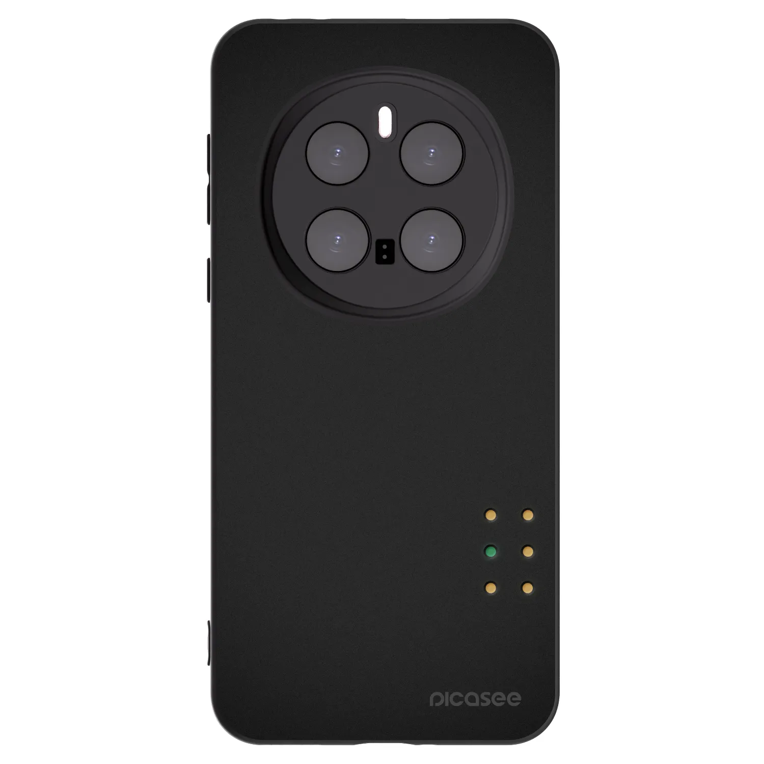 Picasee Μαύρη θήκη σιλικόνης για Honor Magic7 Pro 5G - Pulse