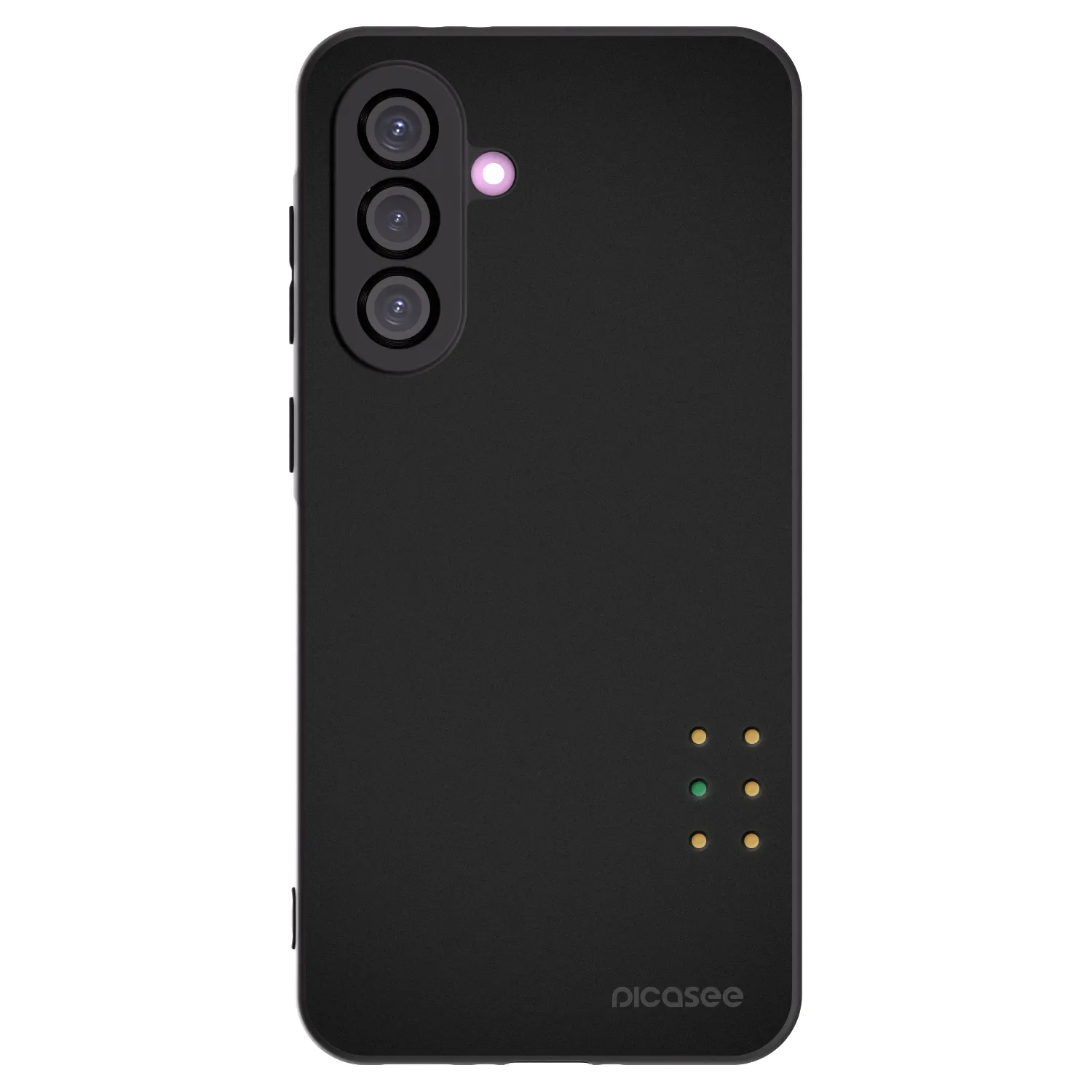 Picasee Μαύρη θήκη σιλικόνης για Samsung Galaxy A36 5G - Pulse