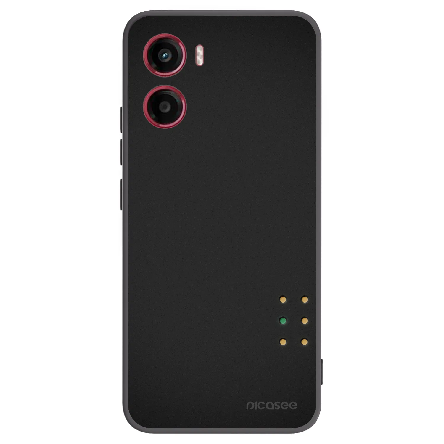 Picasee Μαύρη θήκη σιλικόνης για Motorola Moto G05 - Pulse