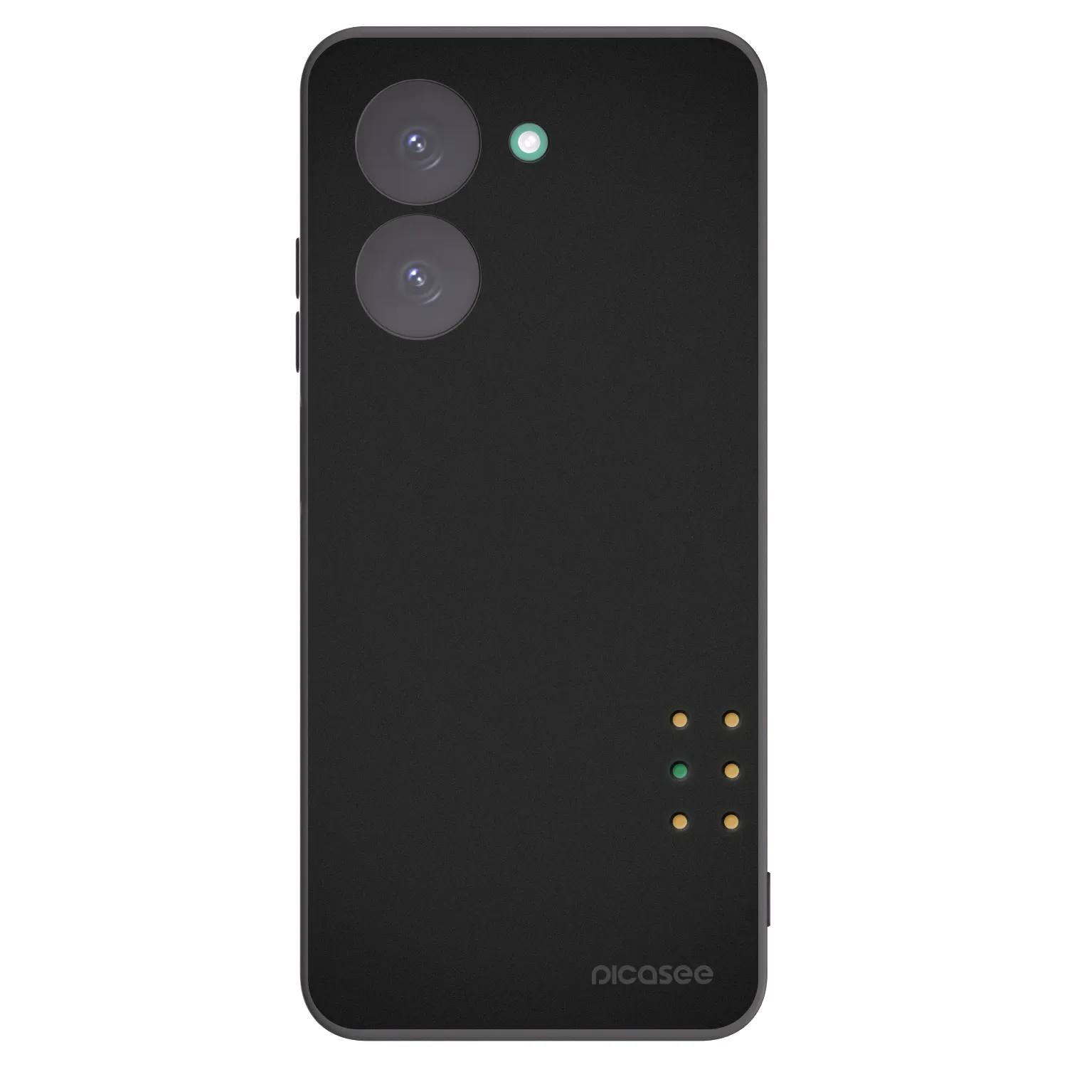 Picasee Μαύρη θήκη σιλικόνης για Xiaomi Redmi A5 - Pulse