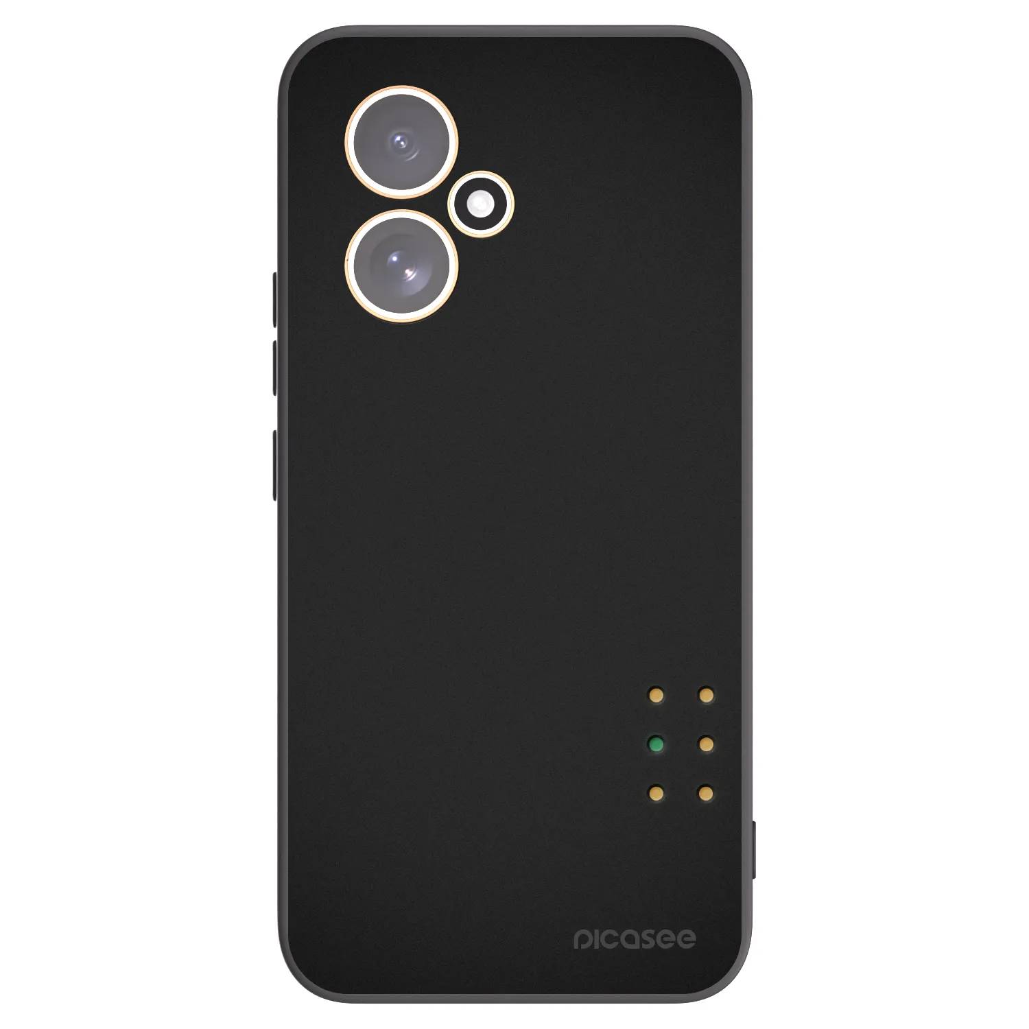 Picasee Μαύρη θήκη σιλικόνης για Honor 400 5G - Pulse